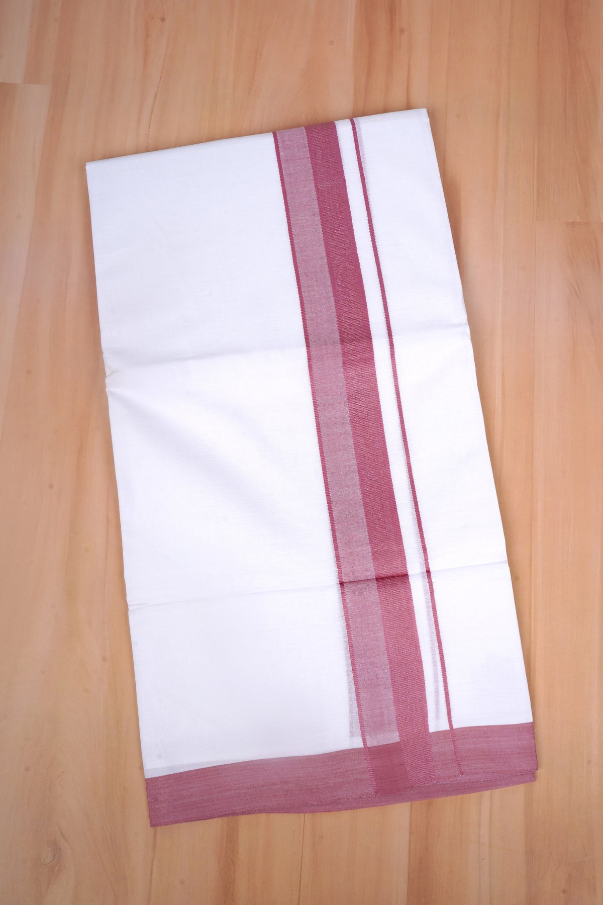 FCD-600 W/D DHOTI 3.80 MTR - Dark Pink