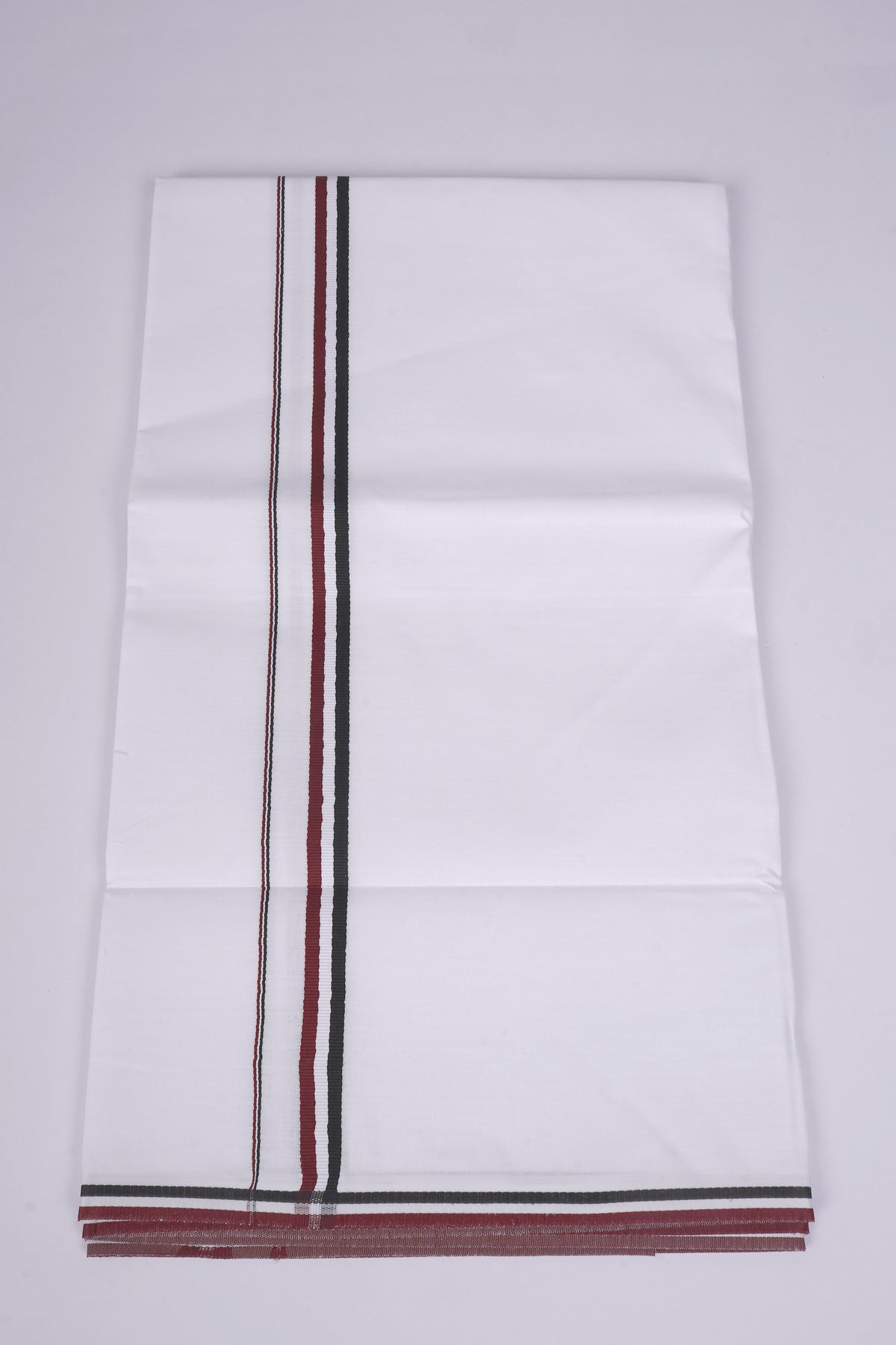 Mens White ADMK Political Single Dhoti Pure Cotton - 2.00M
