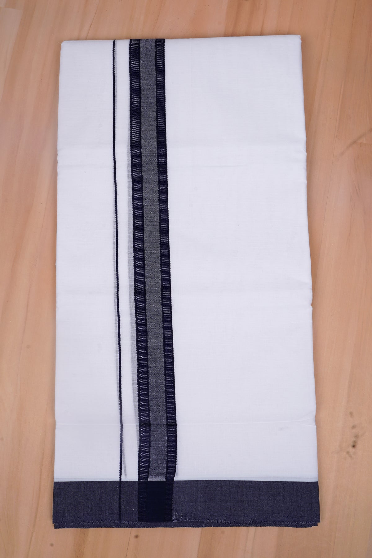 FCD-391 W/D DHOTI 3.80 MTR- Black
