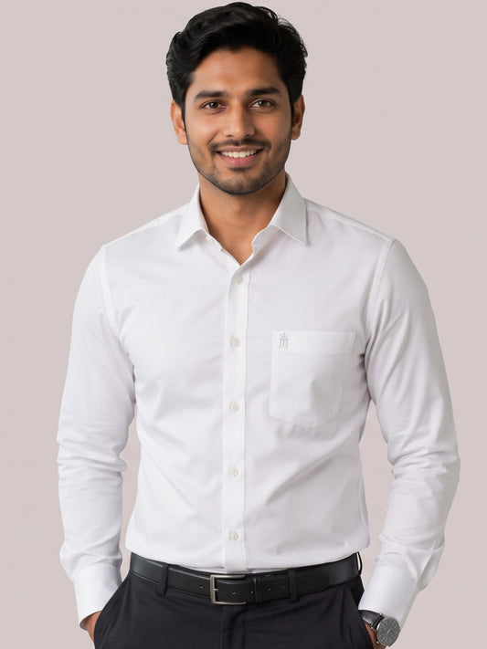 Energy Formal White Shirt For Men