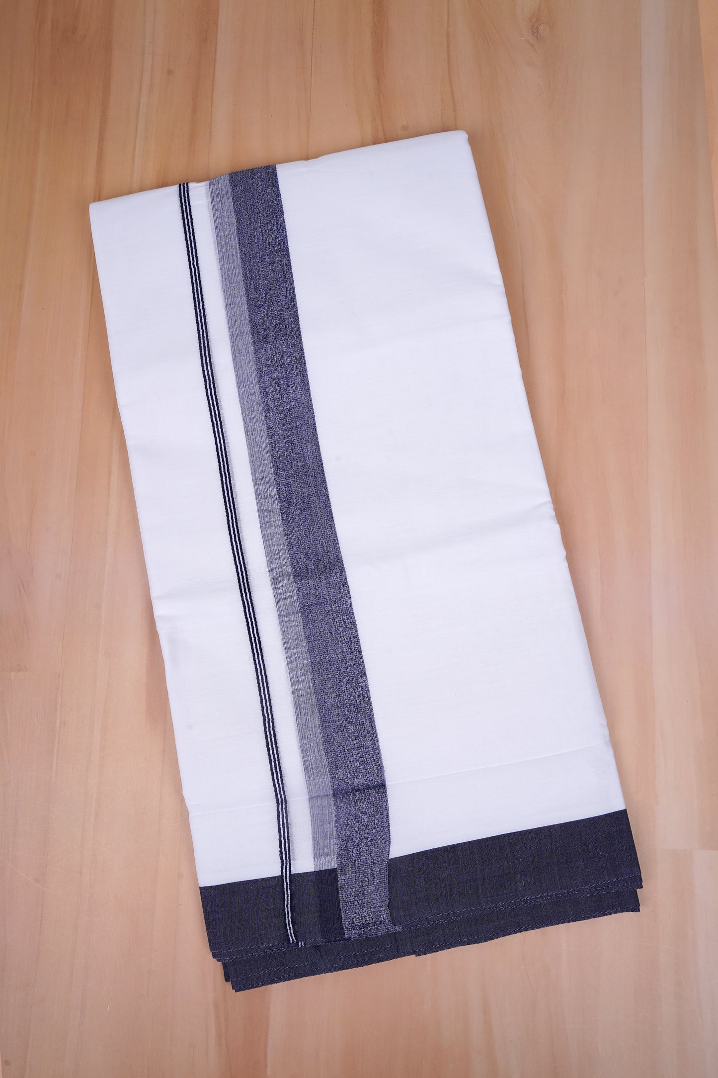 FCD-394 W/D DHOTI 3.80 MTR-Blue 3