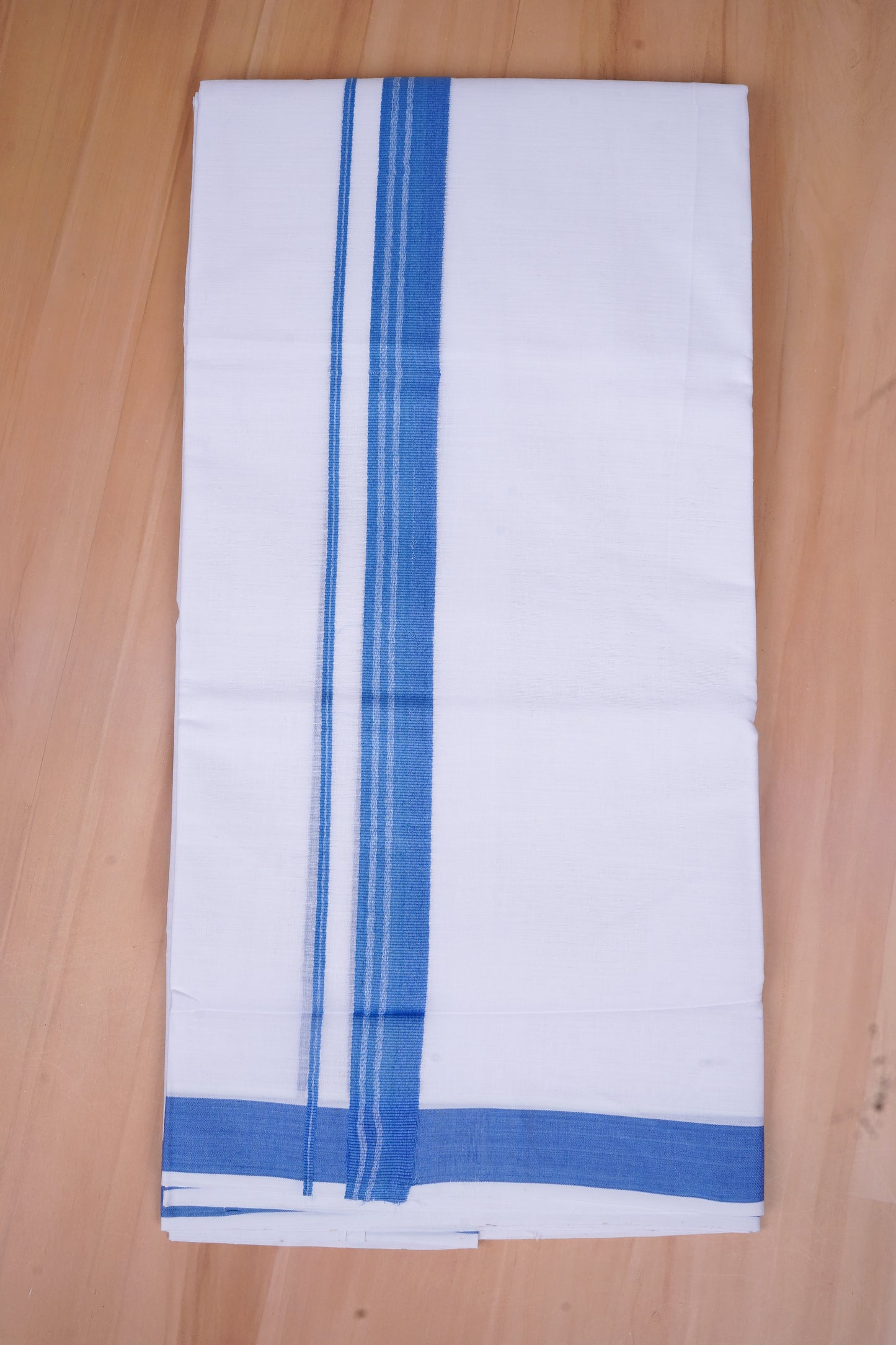 FCD-503 W/D DHOTI 3.80 MTR-Blue