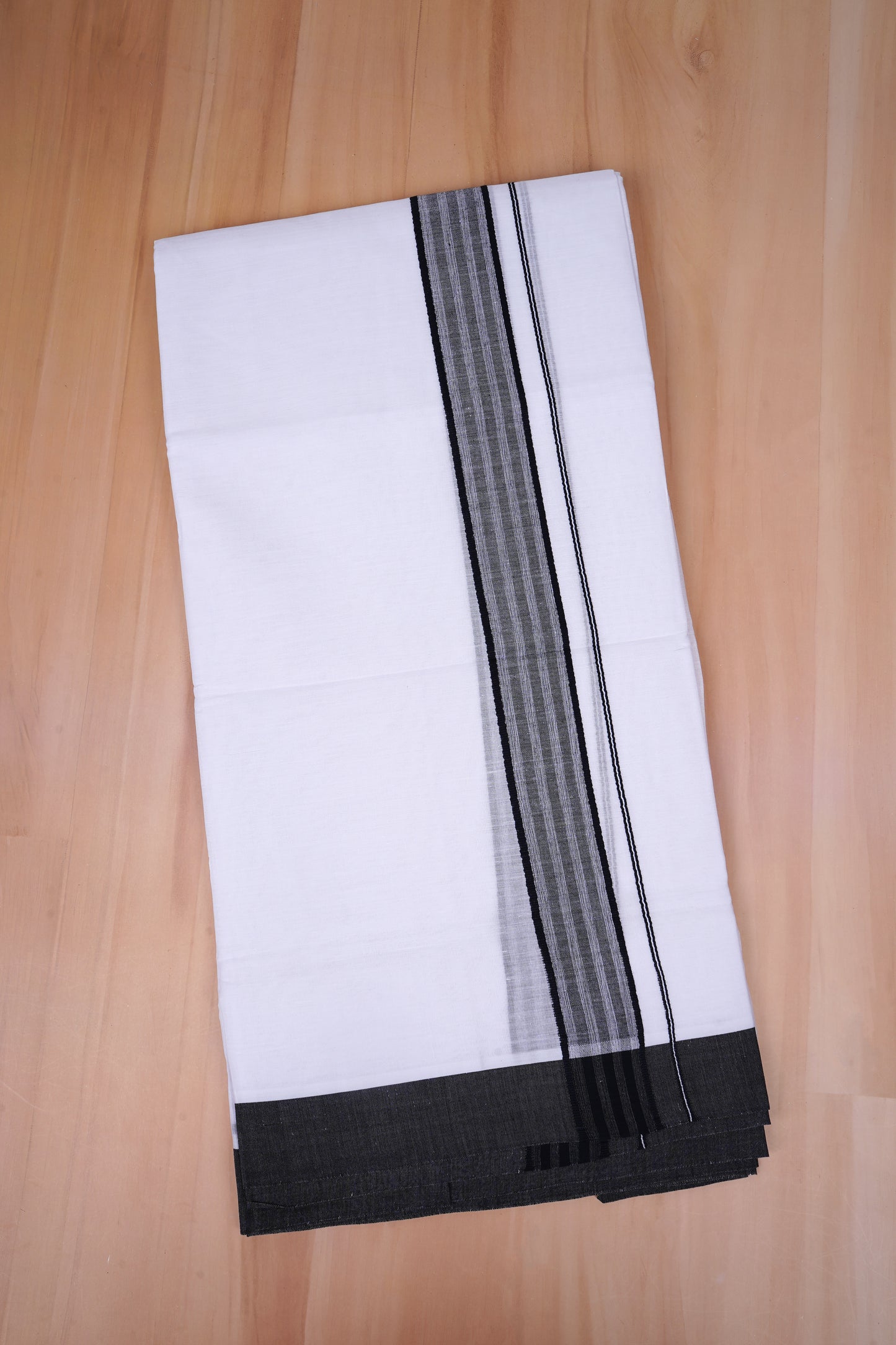 FCD-488 W/D DHOTI 3.80 MTR- Black