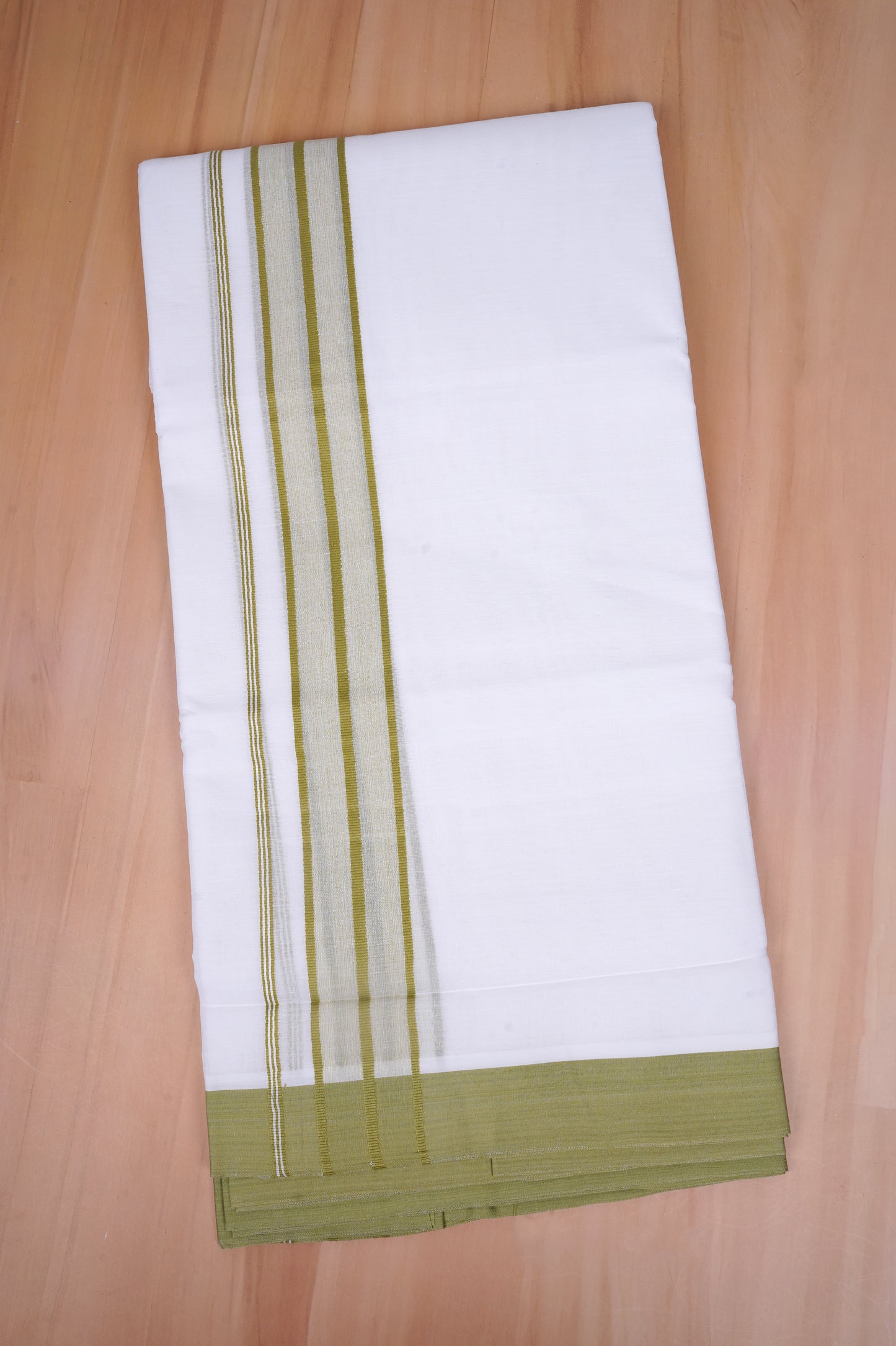 FCD-393 W/D DHOTI 3.80 MTR-Green
