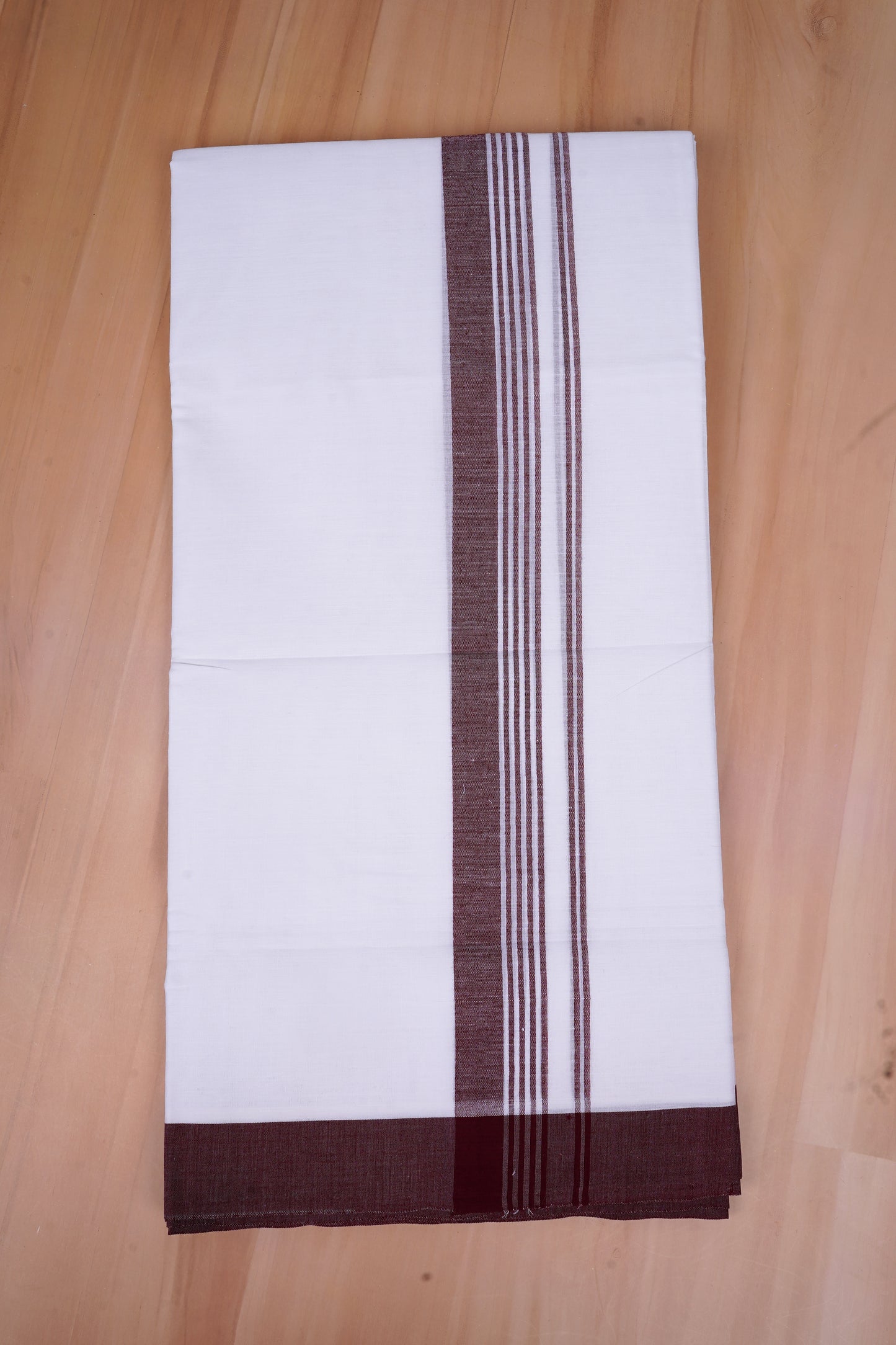 FCD-425 W/D DHOTI 3.80 MTR- Brown 2