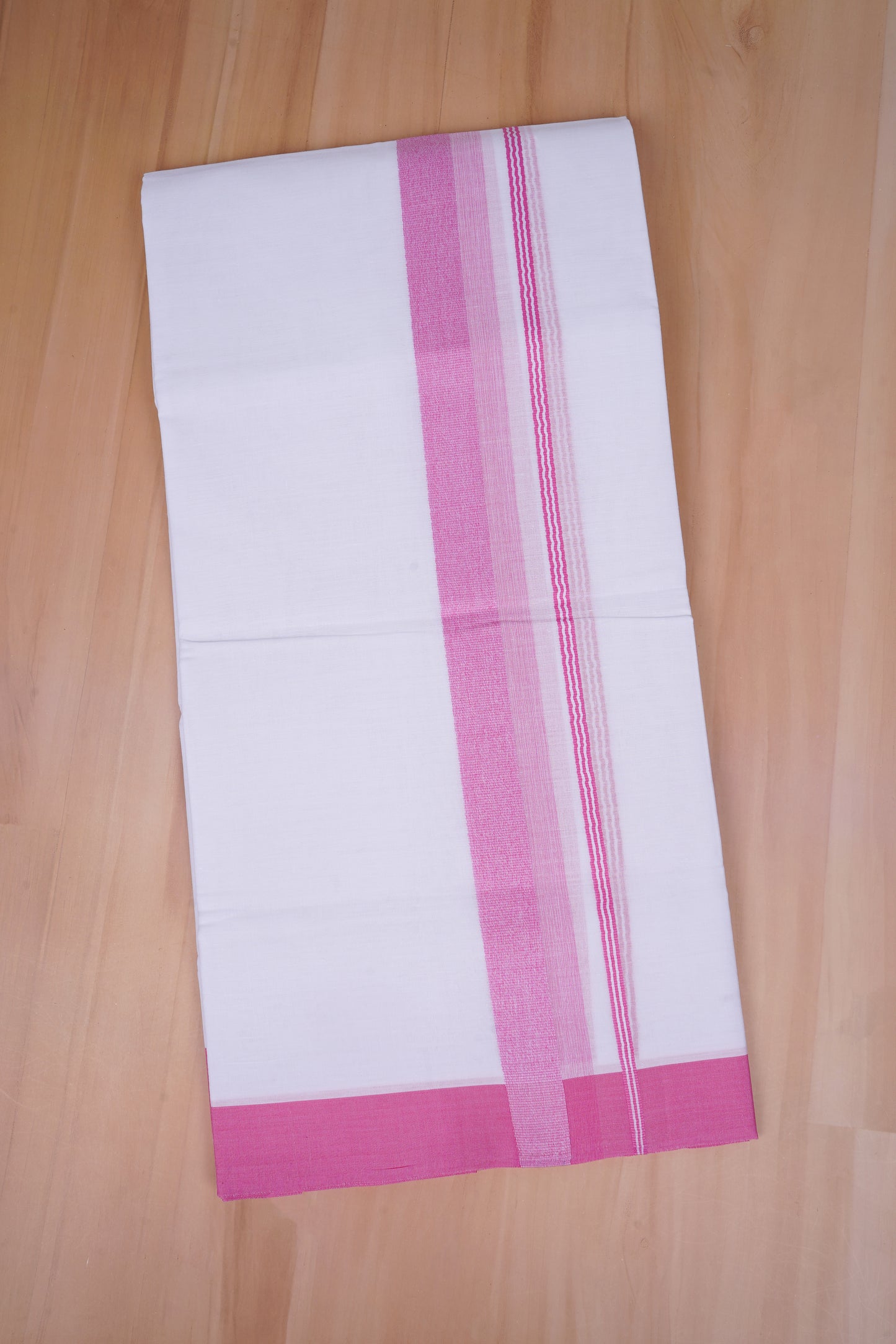 FCD-394 W/D DHOTI 3.80 MTR- pink 2