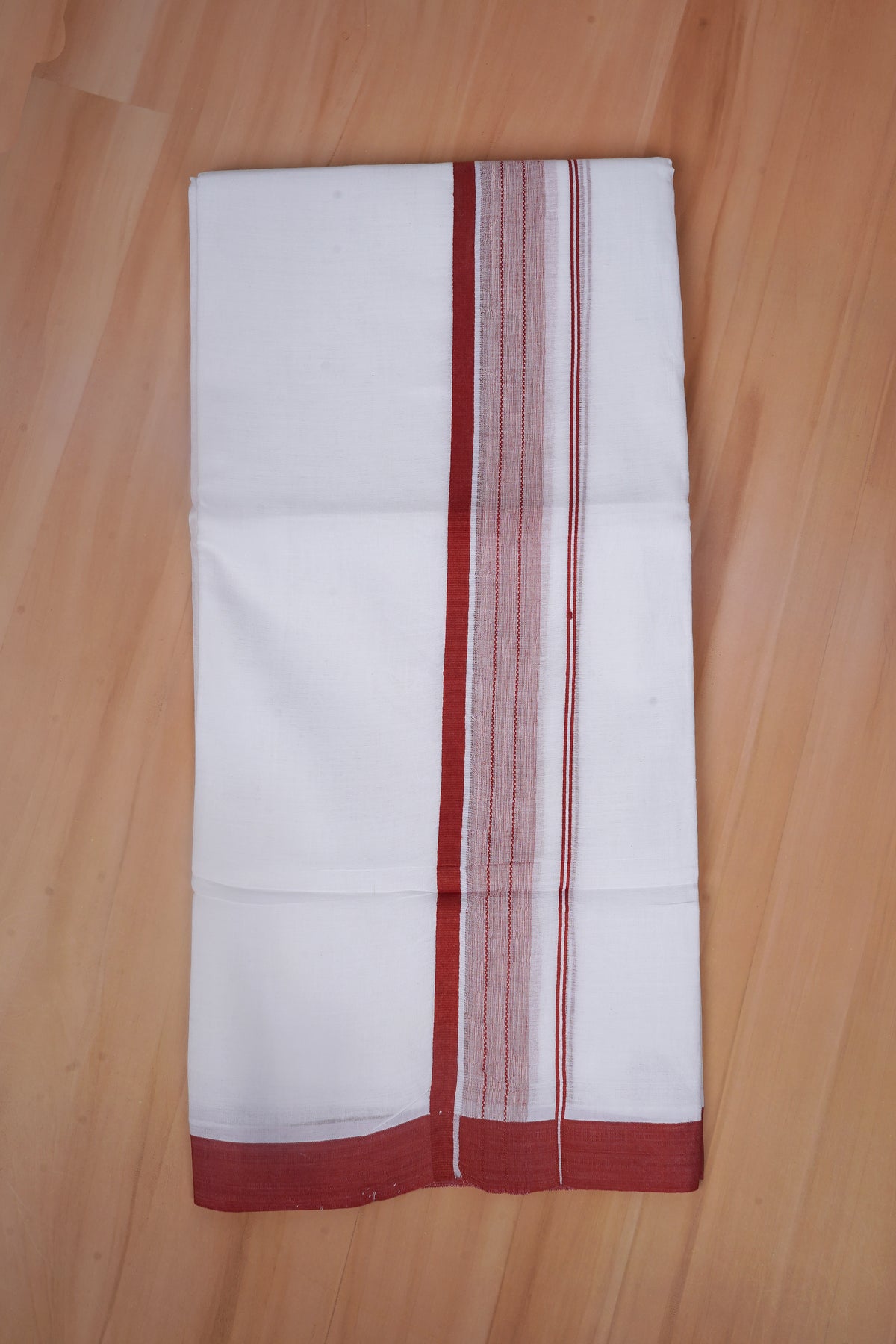 FCD-628 W/D DHOTI 3.80 MTR - Red