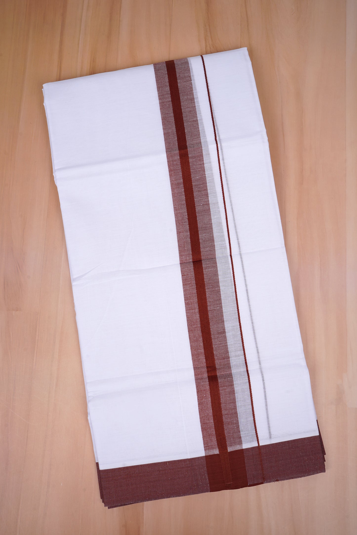 FCD-392 W/D DHOTI 3.80 MTR-Brown