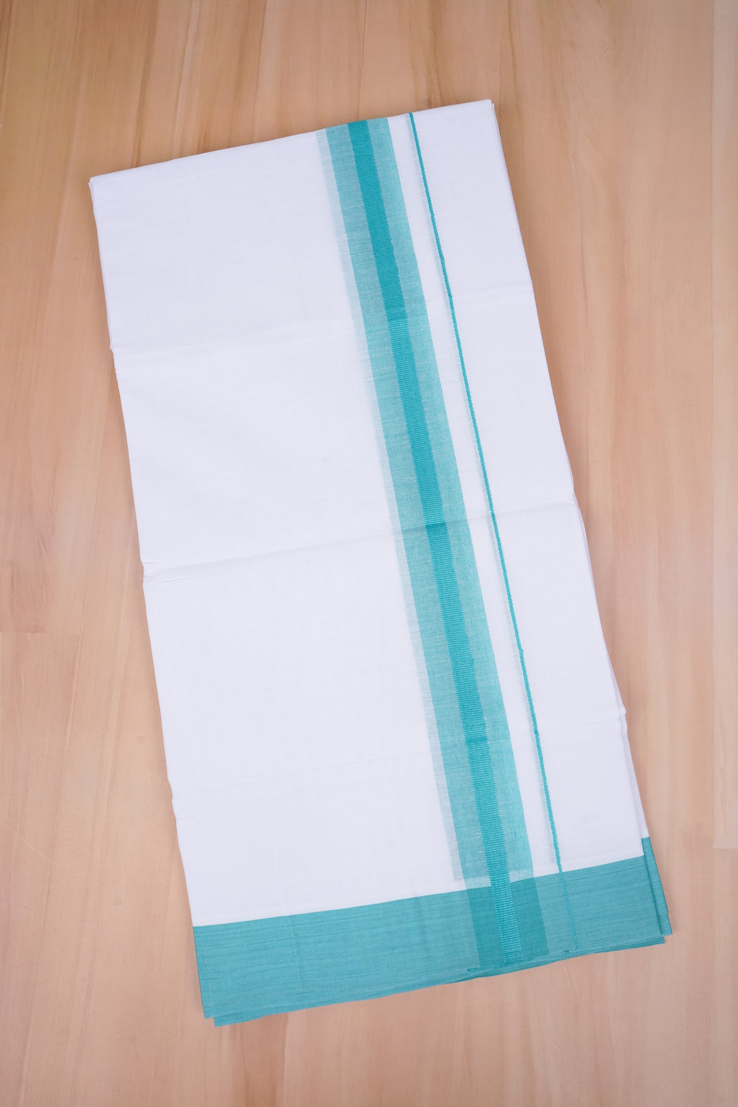 FCD-392 W/D DHOTI 3.80 MTR- Blue 3