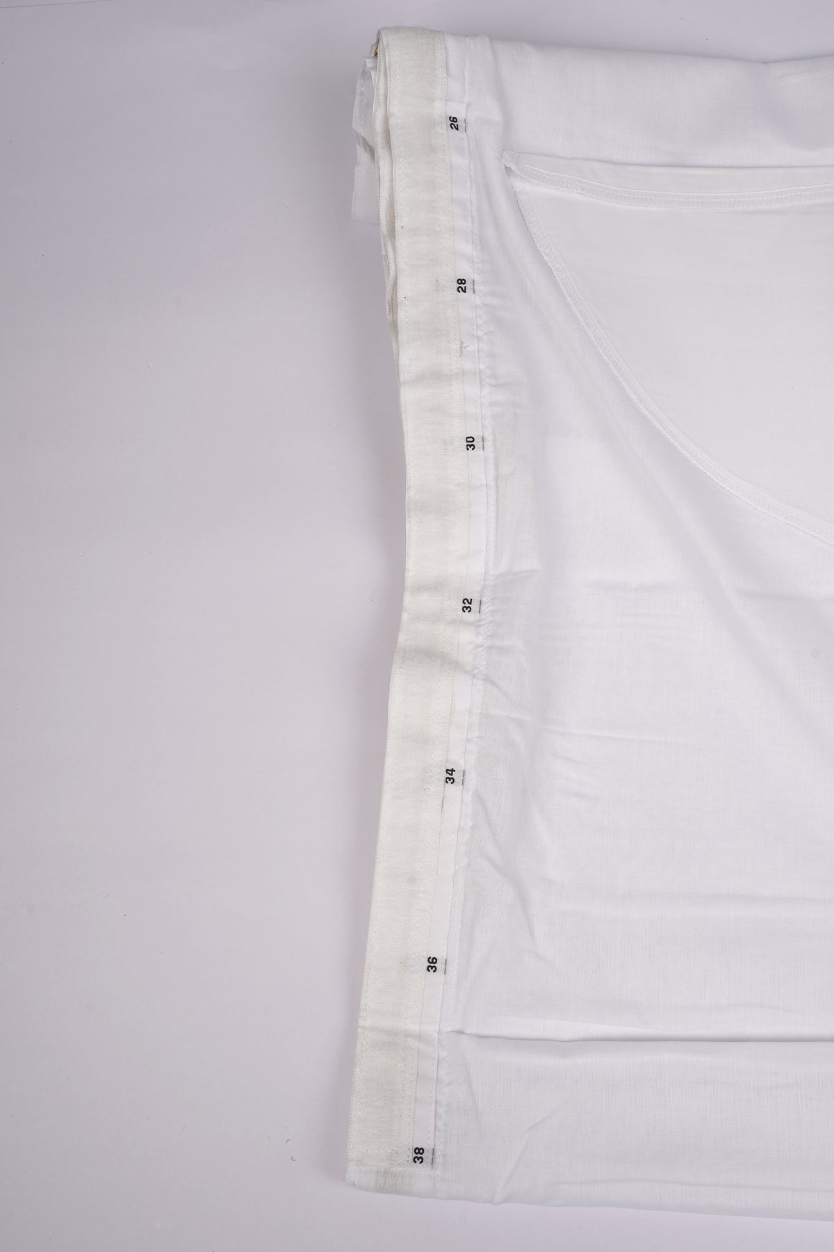 PKT GLD-01 VELCRO WHITE DOUBLE DHOTI