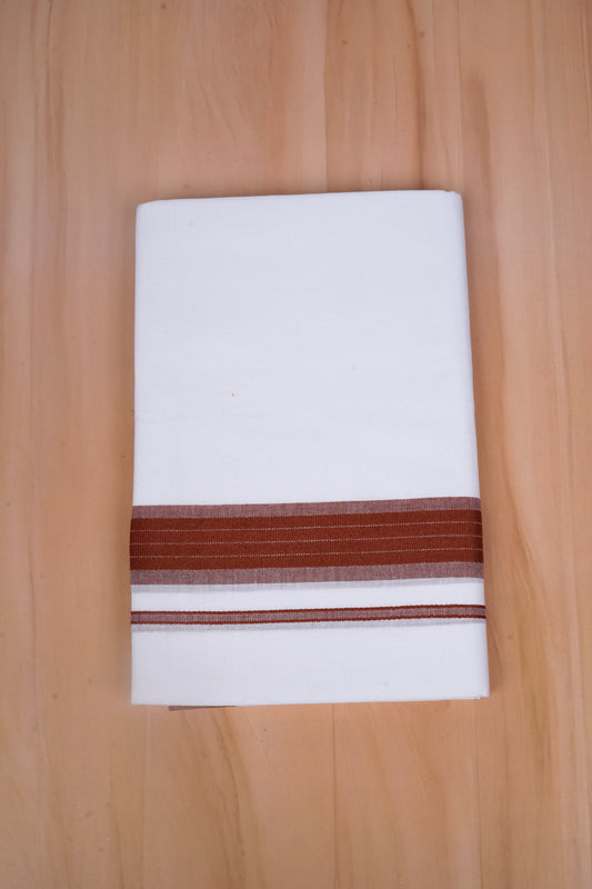 FCD-598 W/D DHOTI 3.80 MTR - Dark Maroon