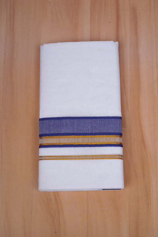 FCD-531 W/D DHOTI 3.80 MTR-Dark Blue