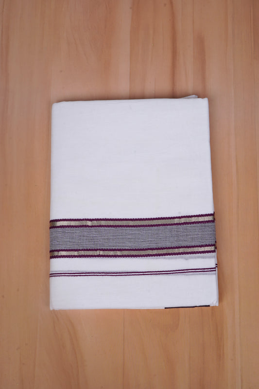 FCD-517 W/D DHOTI 3.80 MTR - Brown