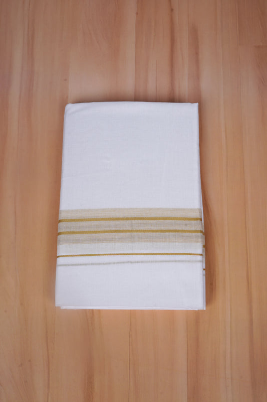 FCD-567 W/D DHOTI 3.80 MTR - Golden Yellow