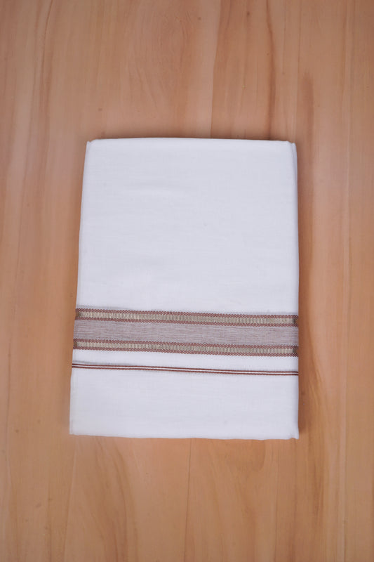 FCD-517 W/D DHOTI 3.80 MTR - Brown