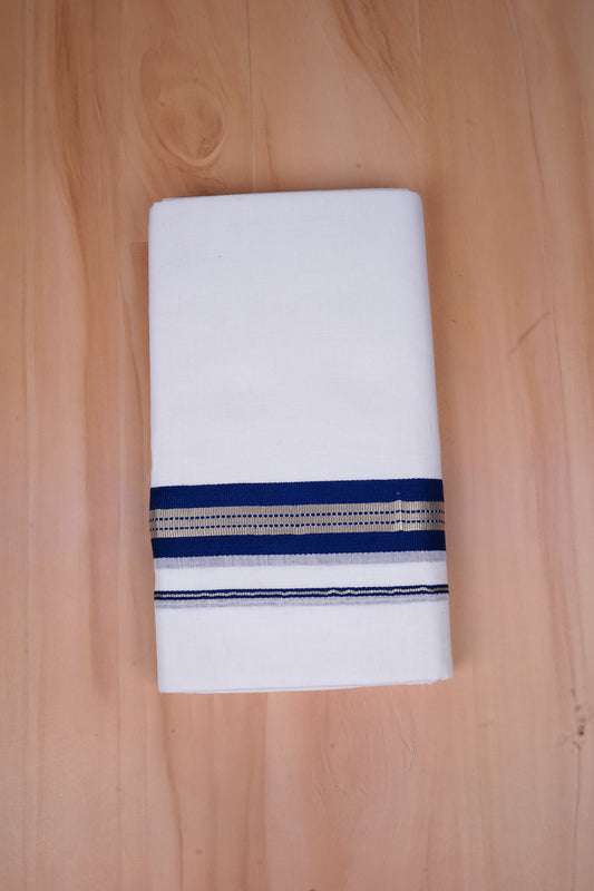 FCD-565 W/D DHOTI 3.80 MTR - Dark blue