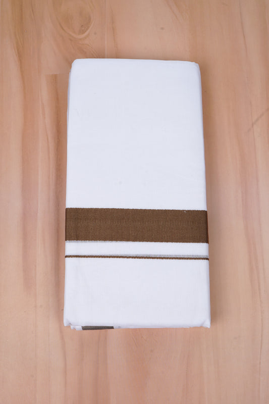 425FCD-01 W/D DHOTI 4.25 MTR- Brown