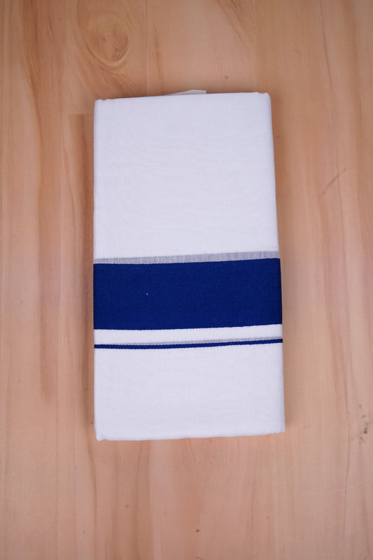 FCD-333 W/D DHOTI 3.80 MTR- Ink Blue