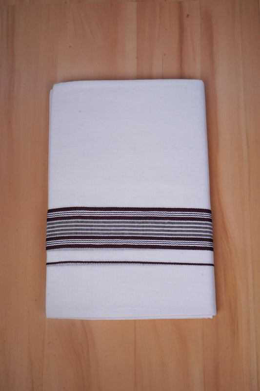 FCD-576 W/D DHOTI 3.80 MTR - Brown