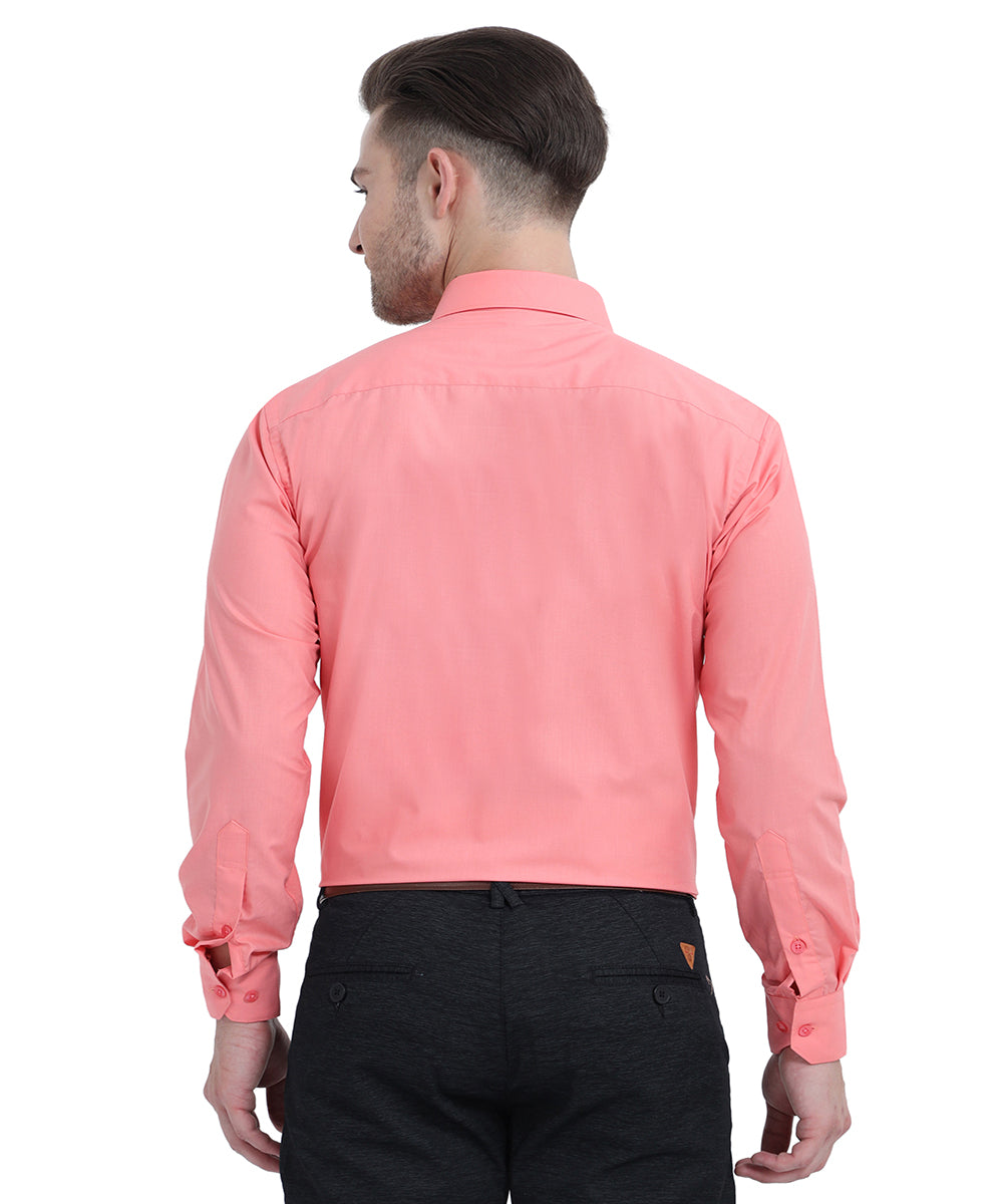 Stain Free Full Sleeve Formal Rose Shirt For Men Online Shopping
