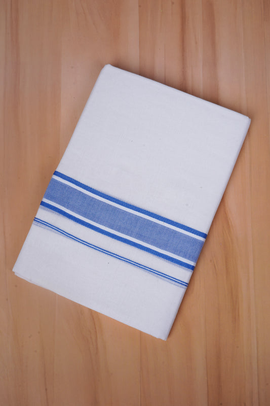 FCD-573 W/D DHOTI 3.80 MTR - Blue