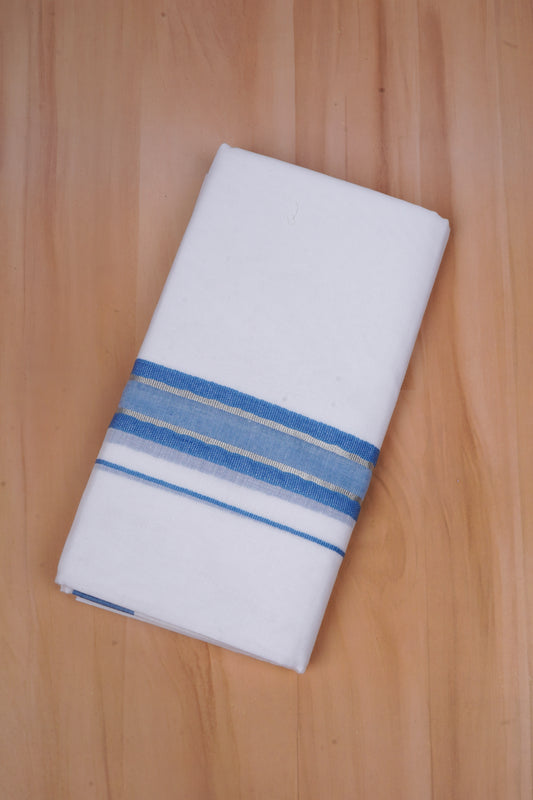 FCD-520 W/D DHOTI 3.80 MTR-Light Blue