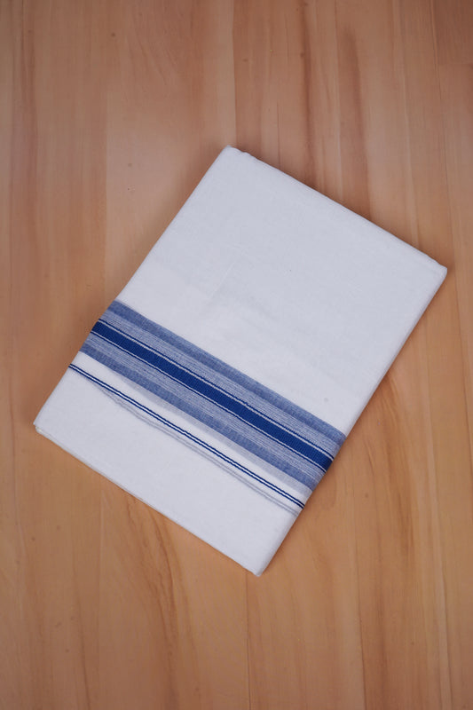 FCD-582 W/D DHOTI 3.80 MTR -Dark Blue
