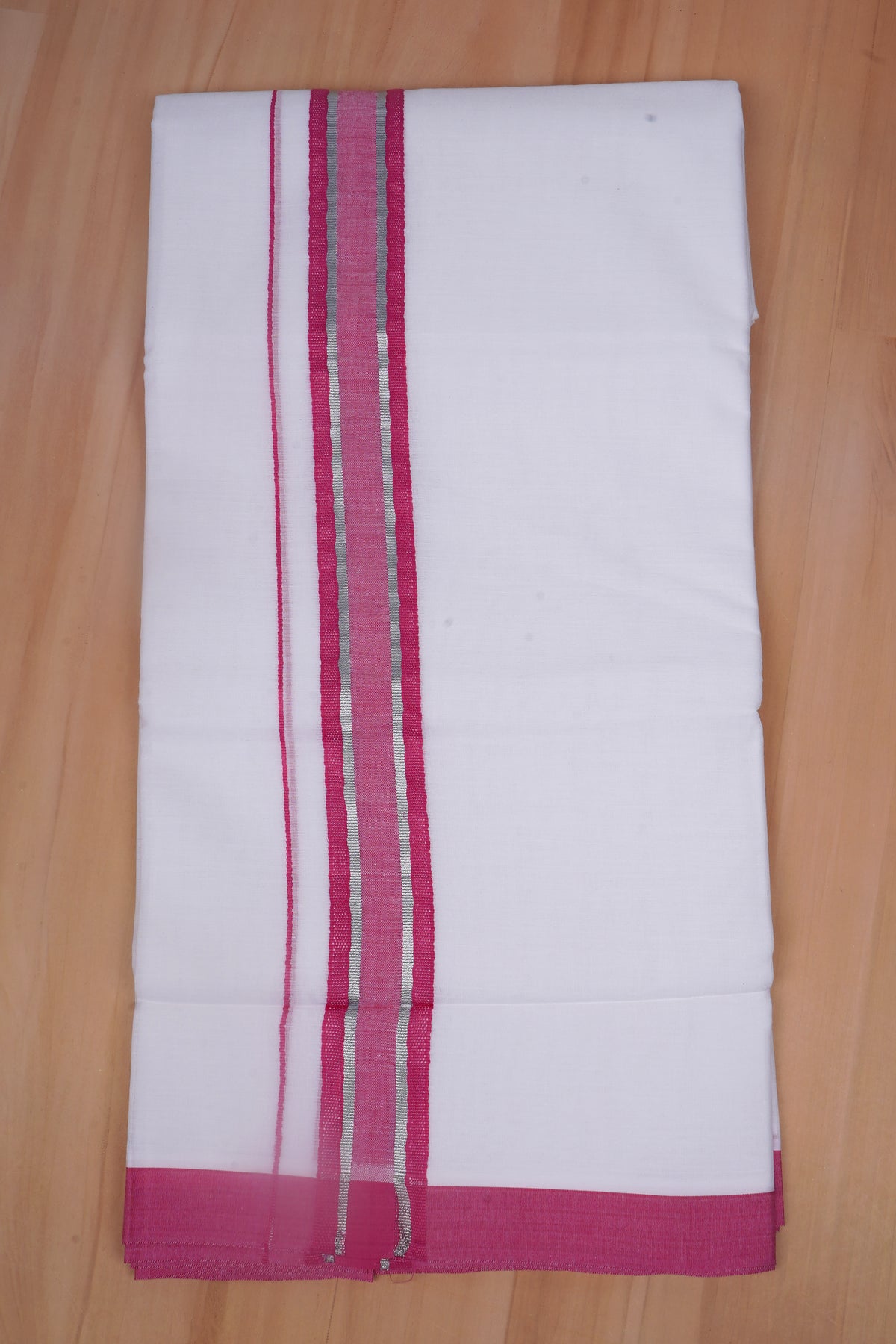 FCD-520 W/D DHOTI 3.80 MTR-Dark Pink