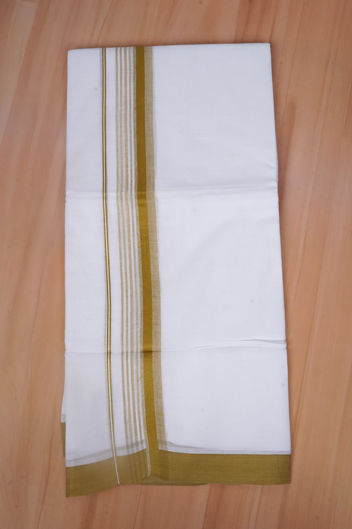 FCD-587 W/D DHOTI 3.80 MTR - Brown