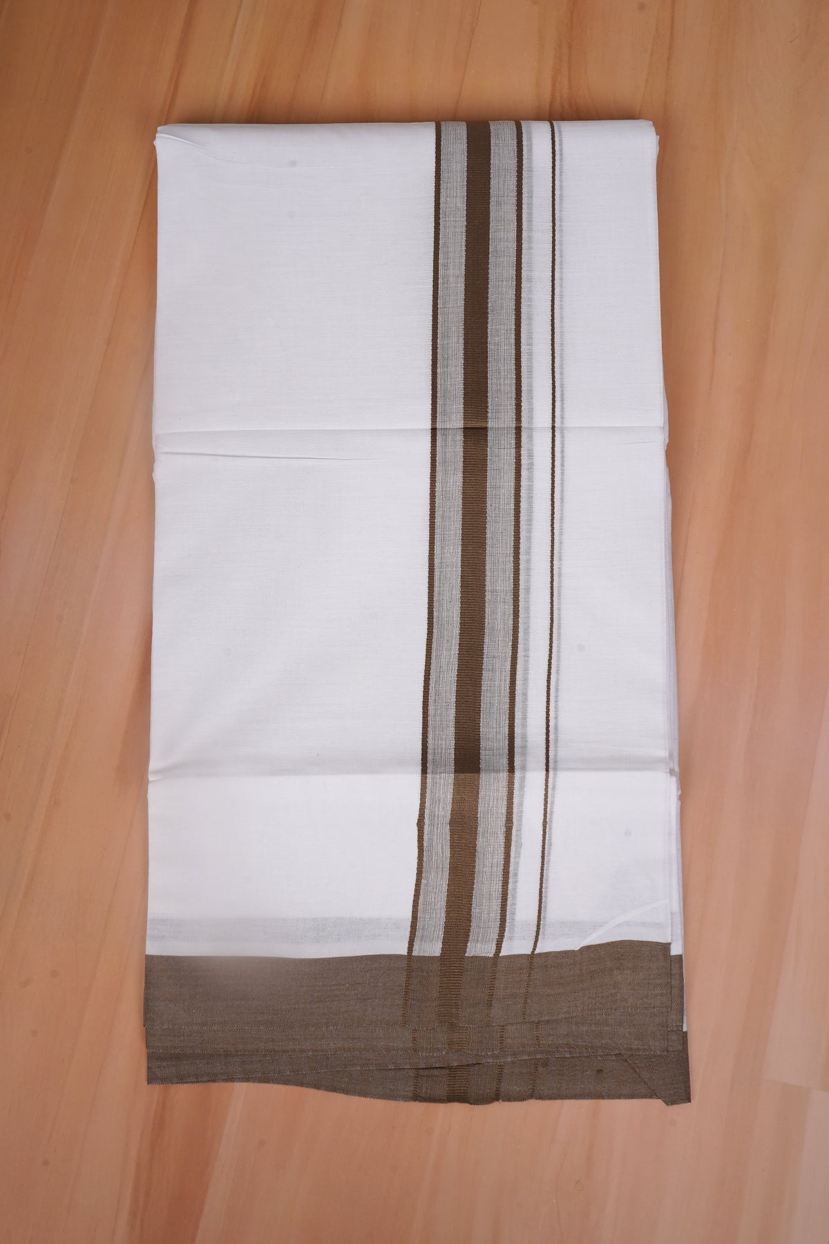 FCD-569 W/D DHOTI 3.80 MTR - Dark Brown