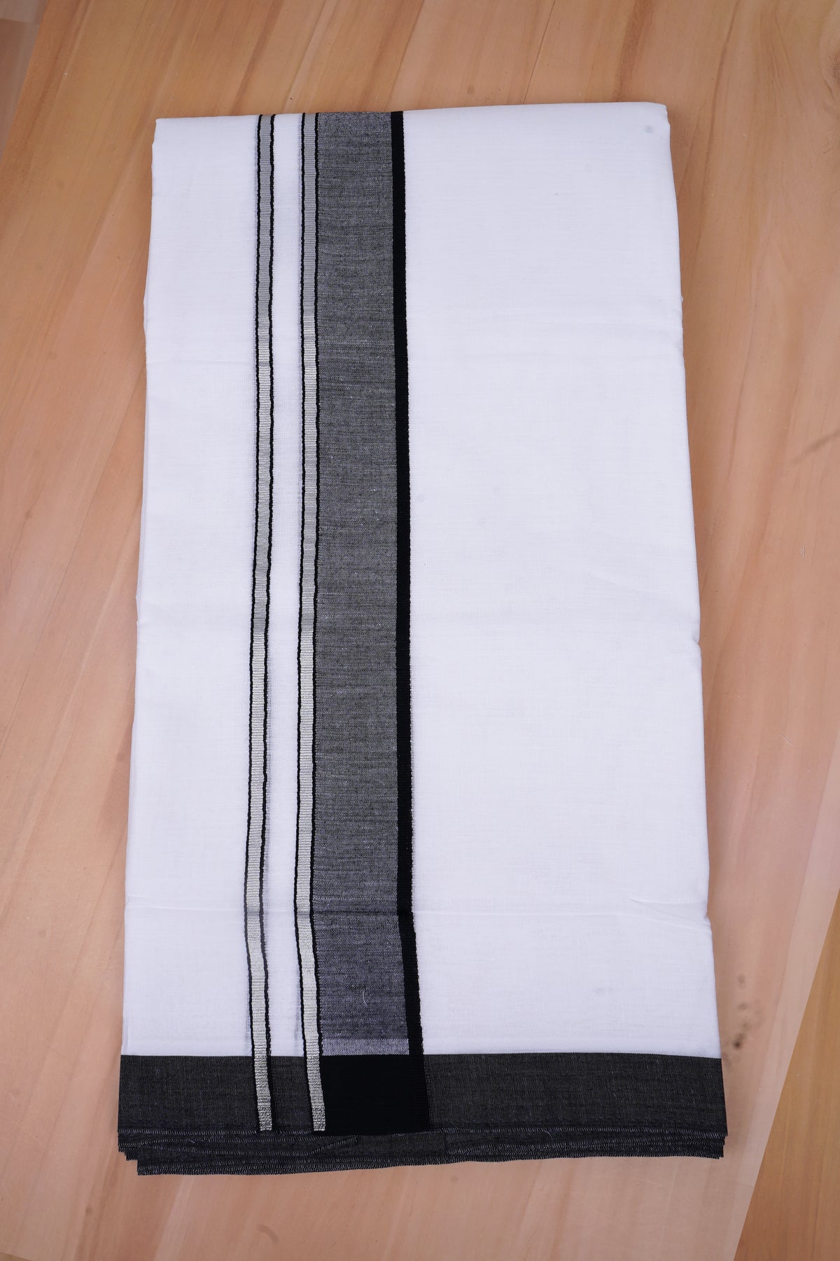 FCD-525 W/D DHOTI 3.80 MTR-Black