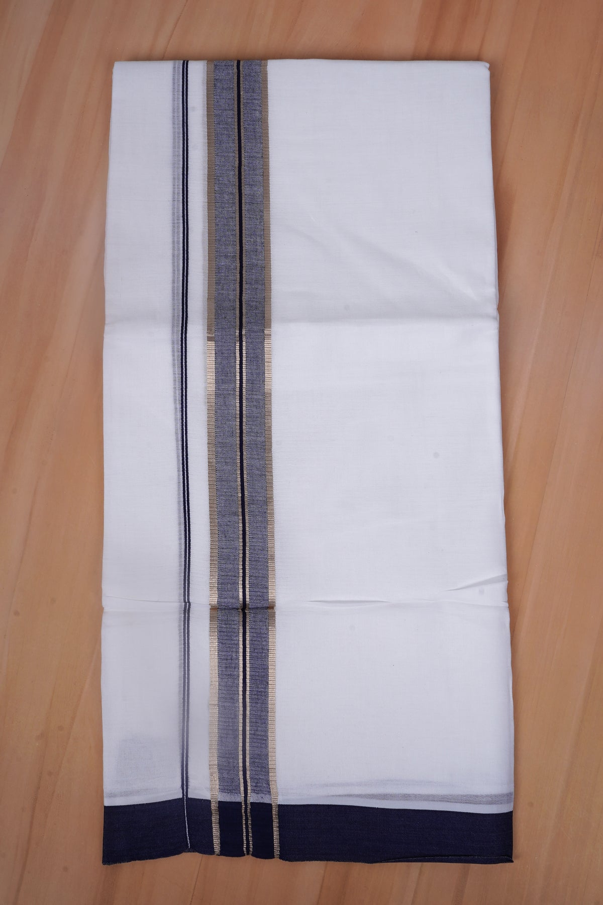 FCD-477 W/D DHOTI 3.80 MTR - Black