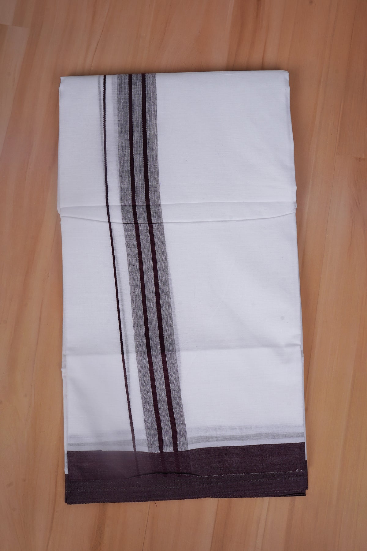 FCD-567 W/D DHOTI 3.80 MTR - Dark Brown