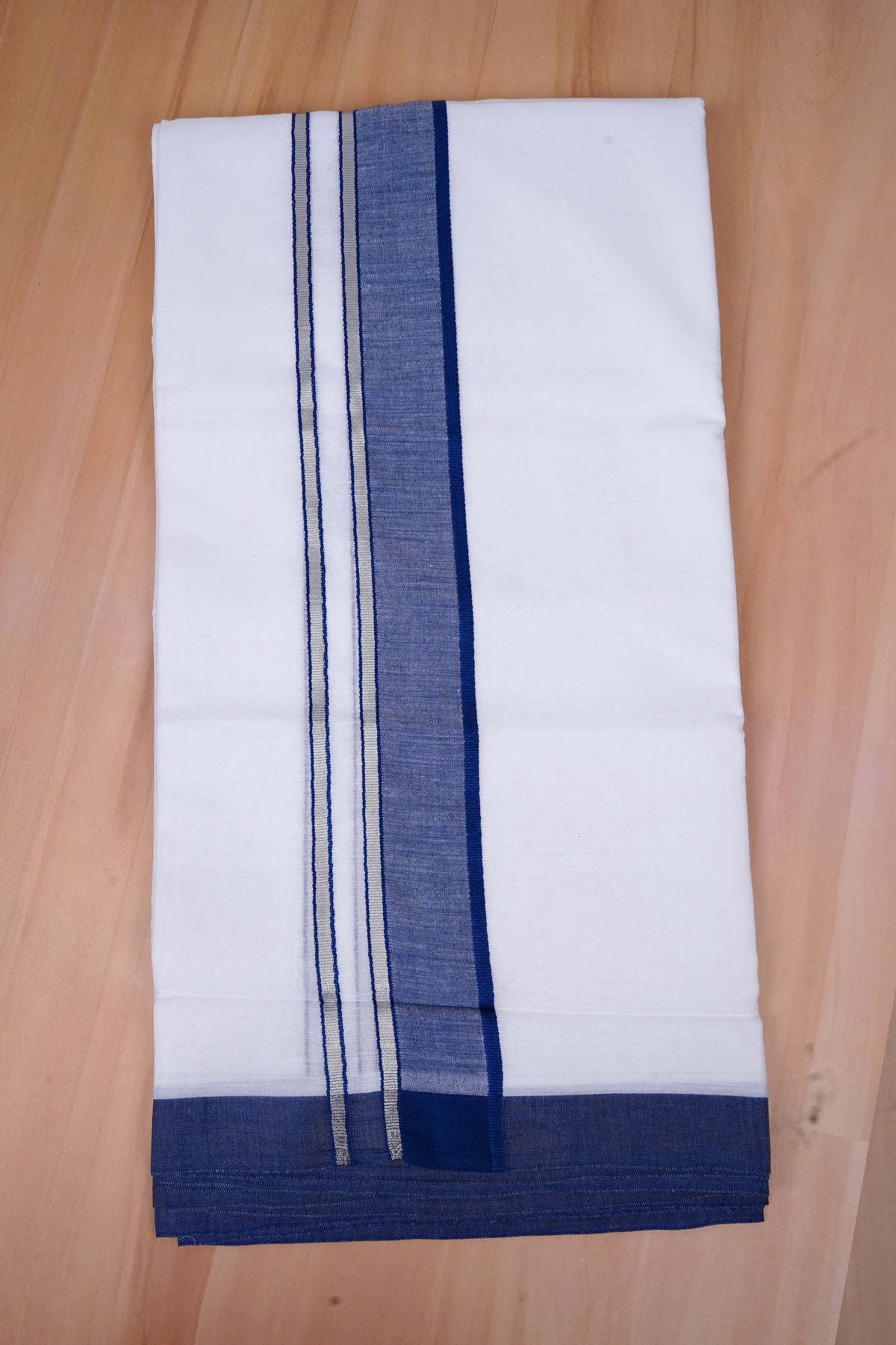 FCD-525 W/D DHOTI 3.80 MTR-Blue