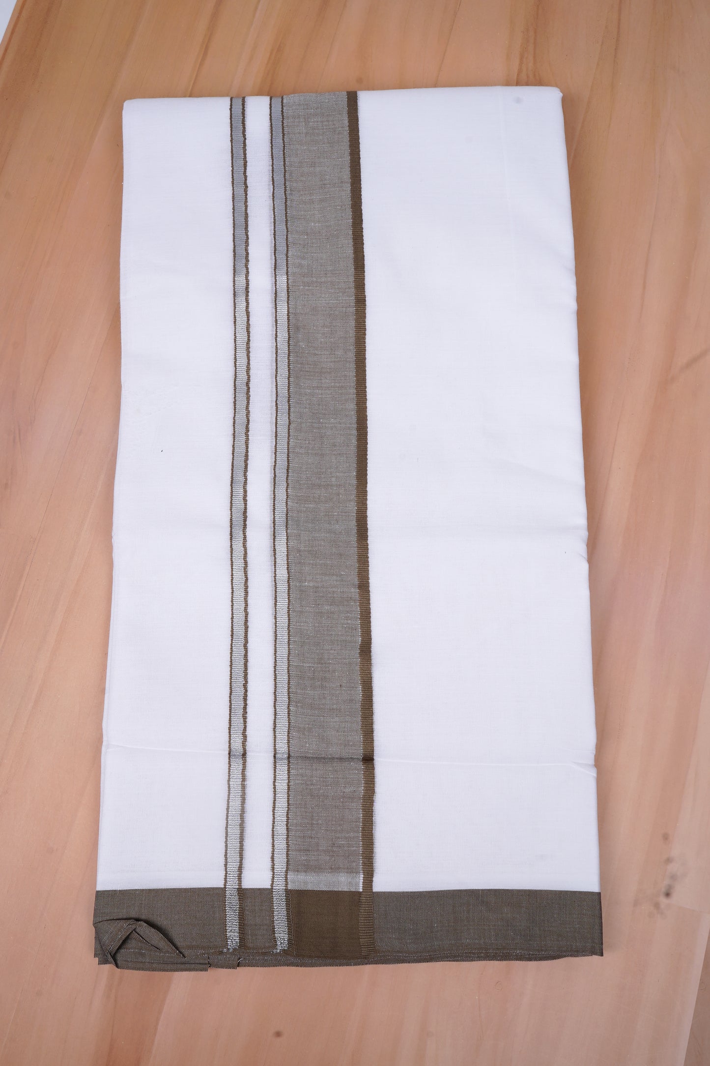FCD-525 W/D DHOTI 3.80 MTR-Brown
