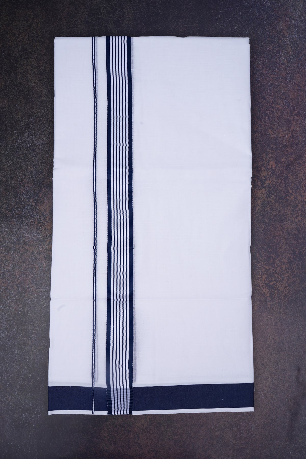 FD-158 W/D DHOTI 3.80 MTR-Dark Blue