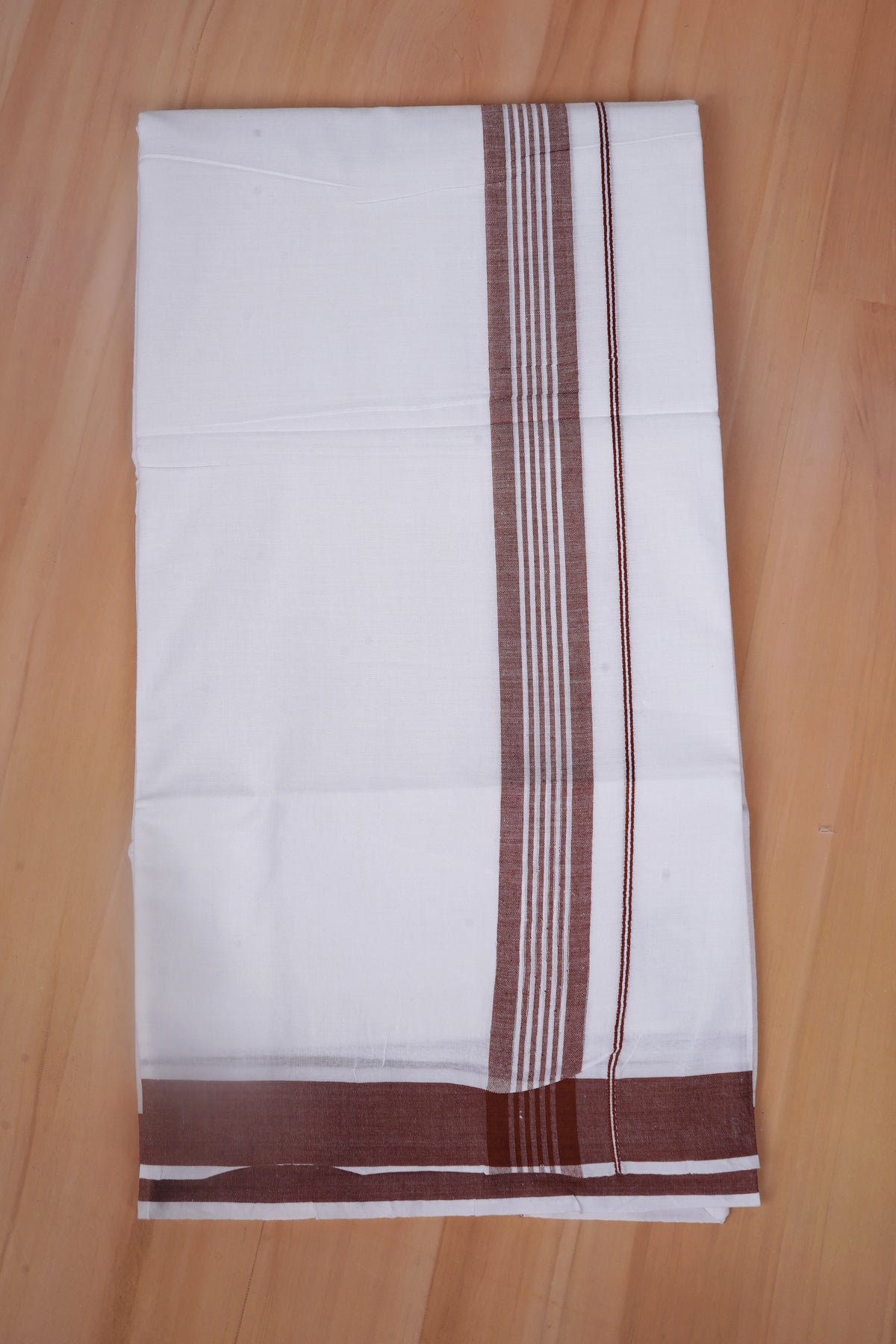 FCD-632 W/D DHOTI 3.80 MTR - Brown