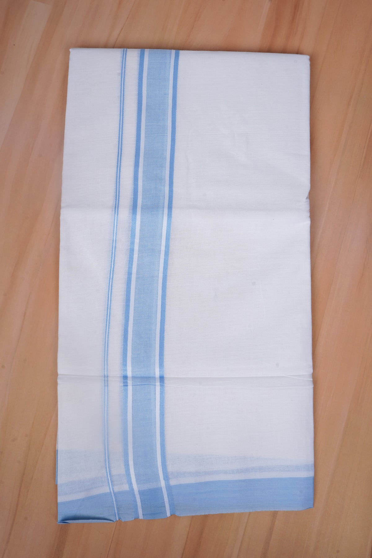 FCD-573 W/D DHOTI 3.80 MTR - Sky Blue