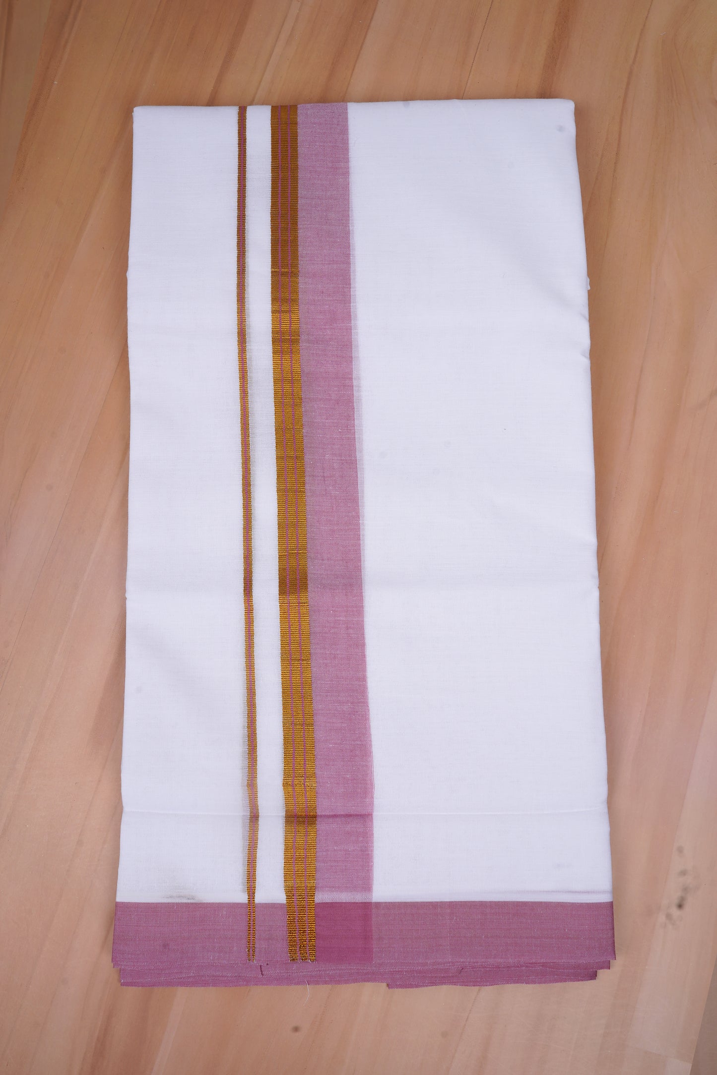 FCD-528 W/D DHOTI 3.80 MTR-Light Pink