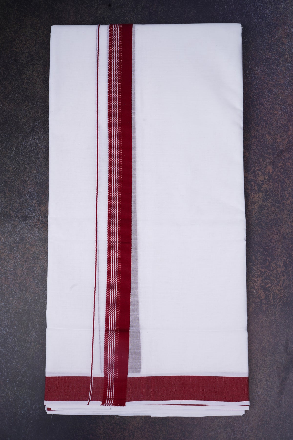 FCD-362 W/D DHOTI 3.80 MTR-Maroon