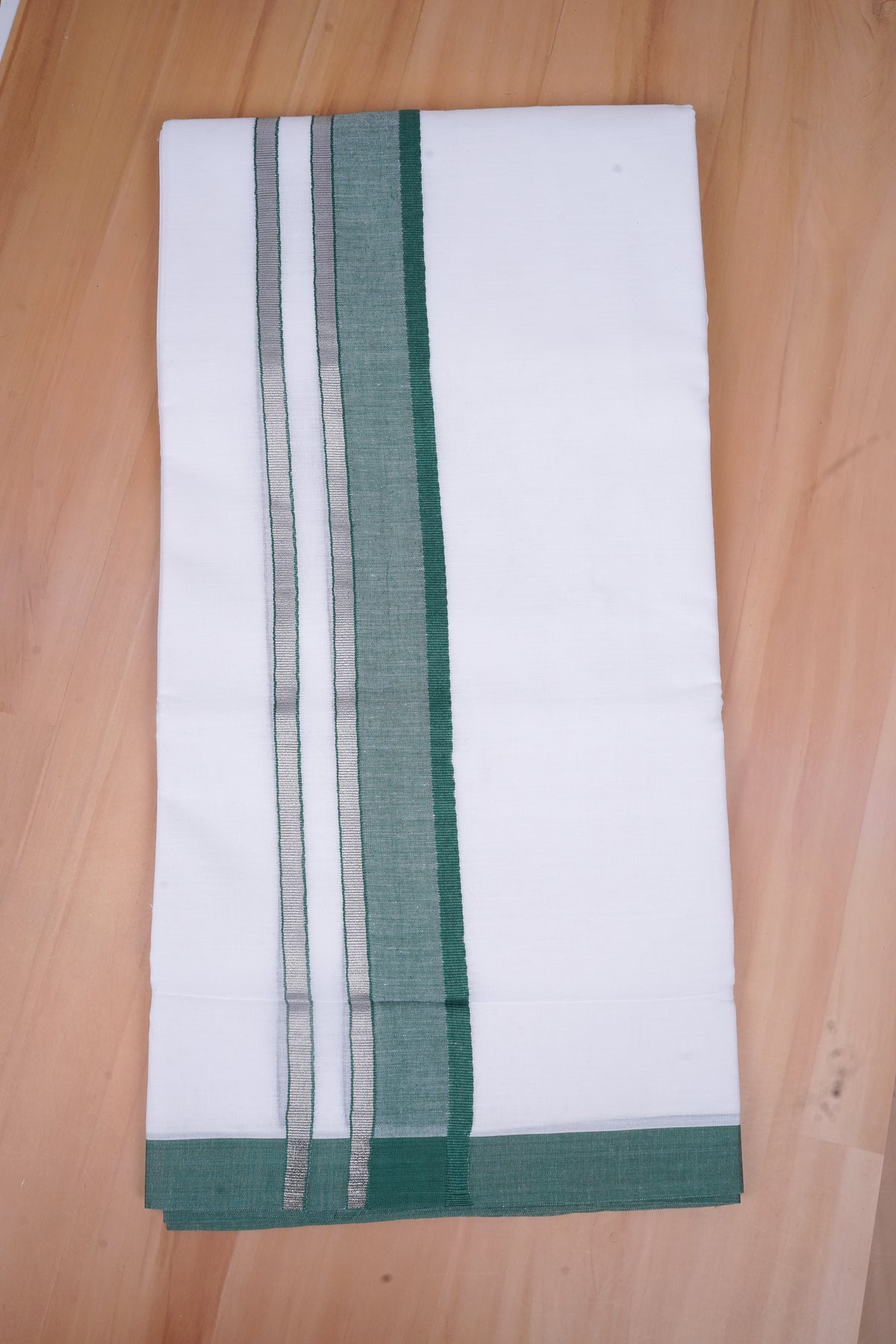FCD-525 W/D DHOTI 3.80 MTR-Green