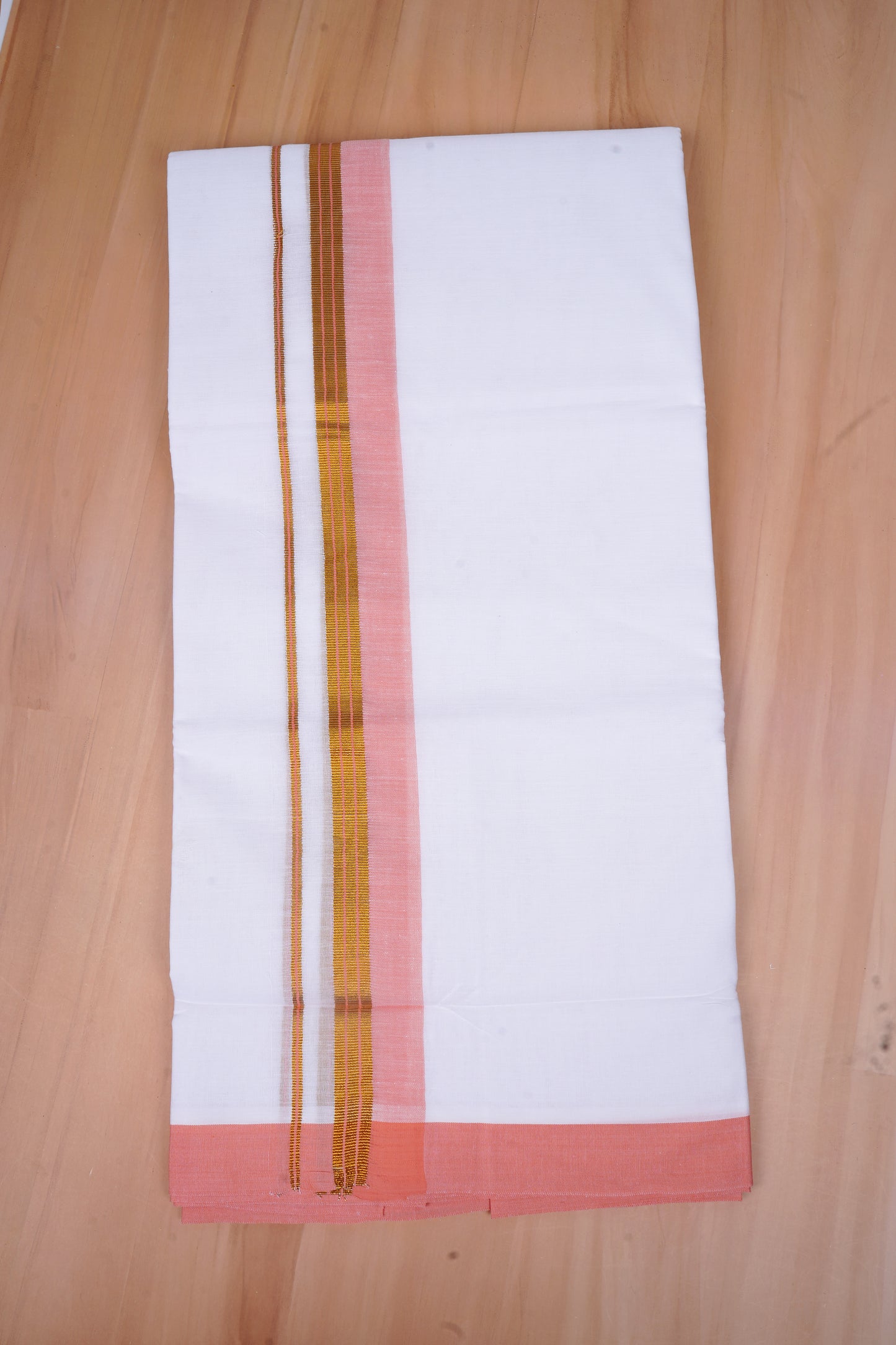FCD-528 W/D DHOTI 3.80 MTR-Pink