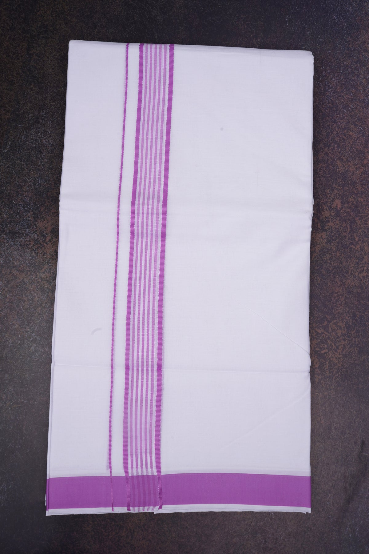 FD-162 W/D DHOTI 3.80 MTR-Pink
