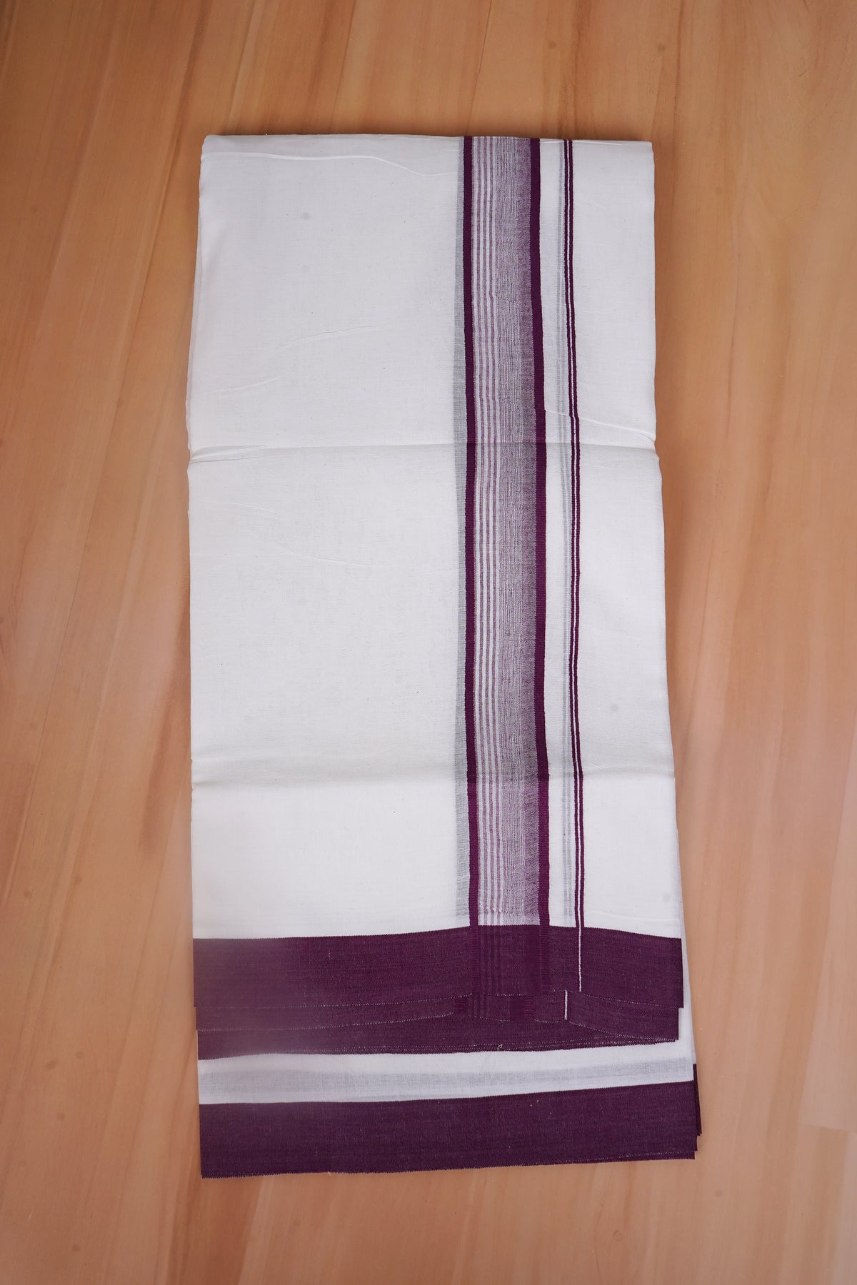 FCD-633 W/D DHOTI 3.80 MTR - Purple