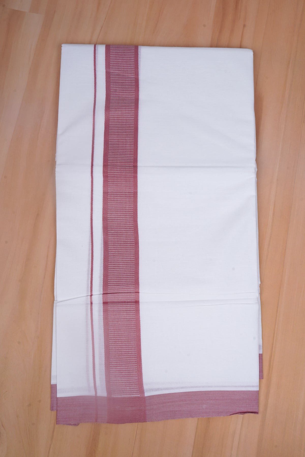 FCD-601 W/D DHOTI 3.80 MTR - Dark Pink