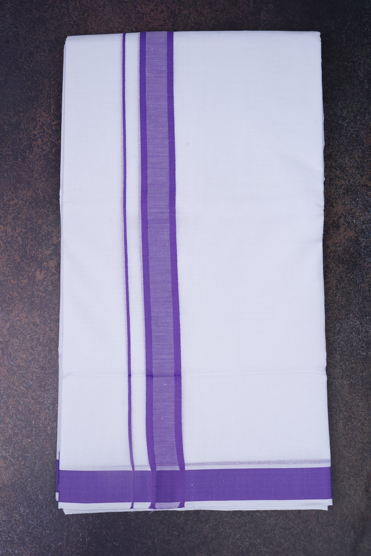 FD-91 W/D DHOTI 3.80 MTR-Purple