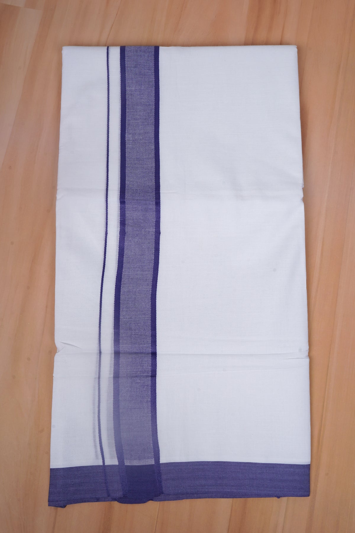 FCD-597 W/D DHOTI 3.80 MTR - Blue