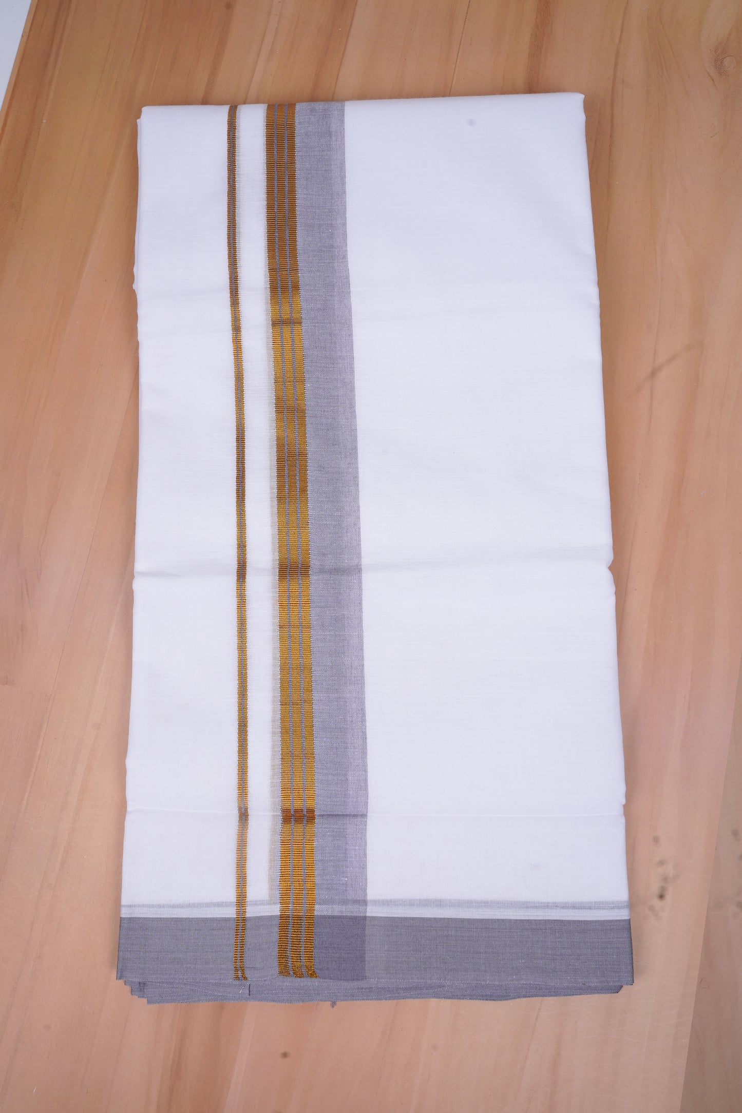 FCD-528 W/D DHOTI 3.80 MTR-Gray