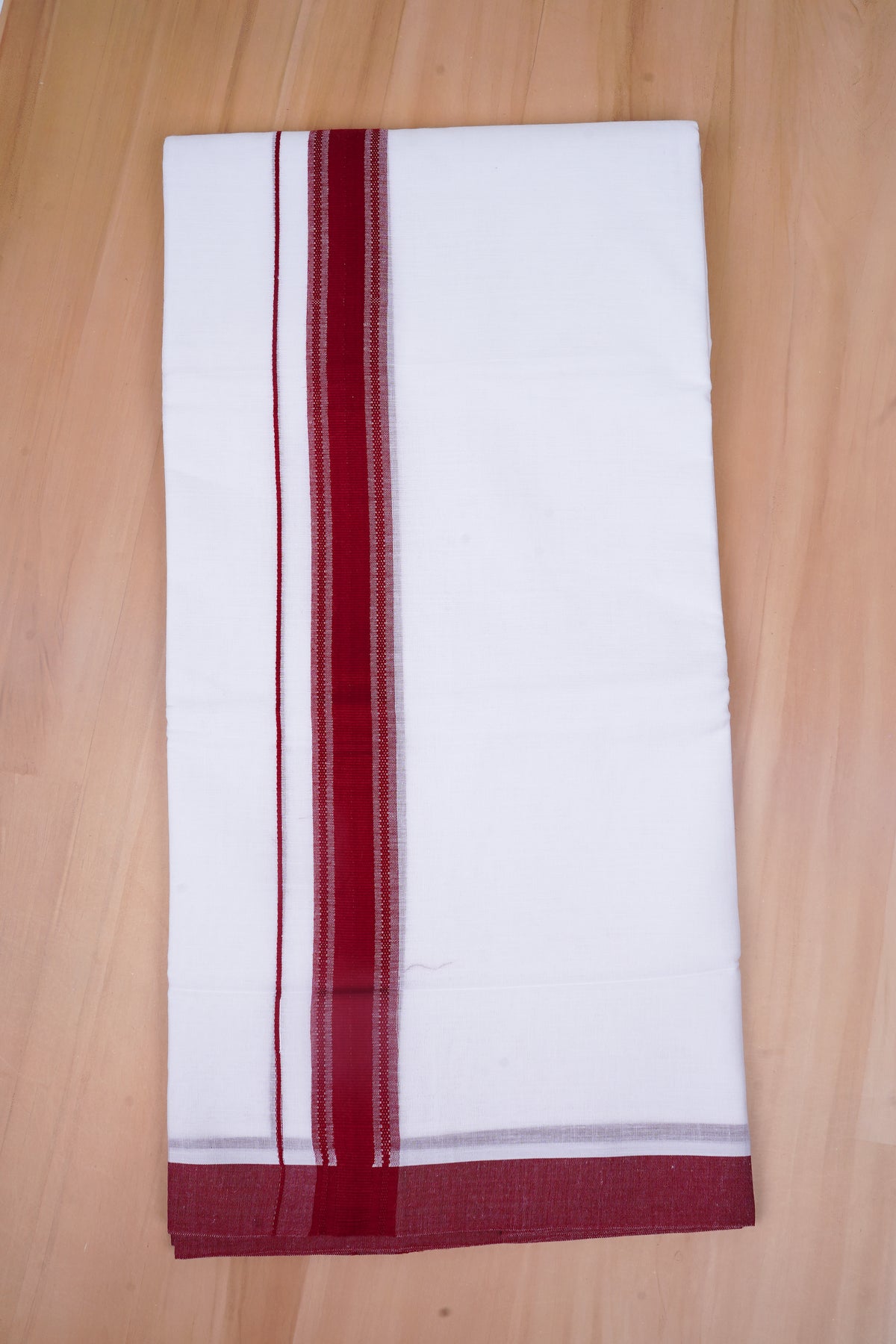 FCD-523 W/D DHOTI 3.80 MTR-Dark Red