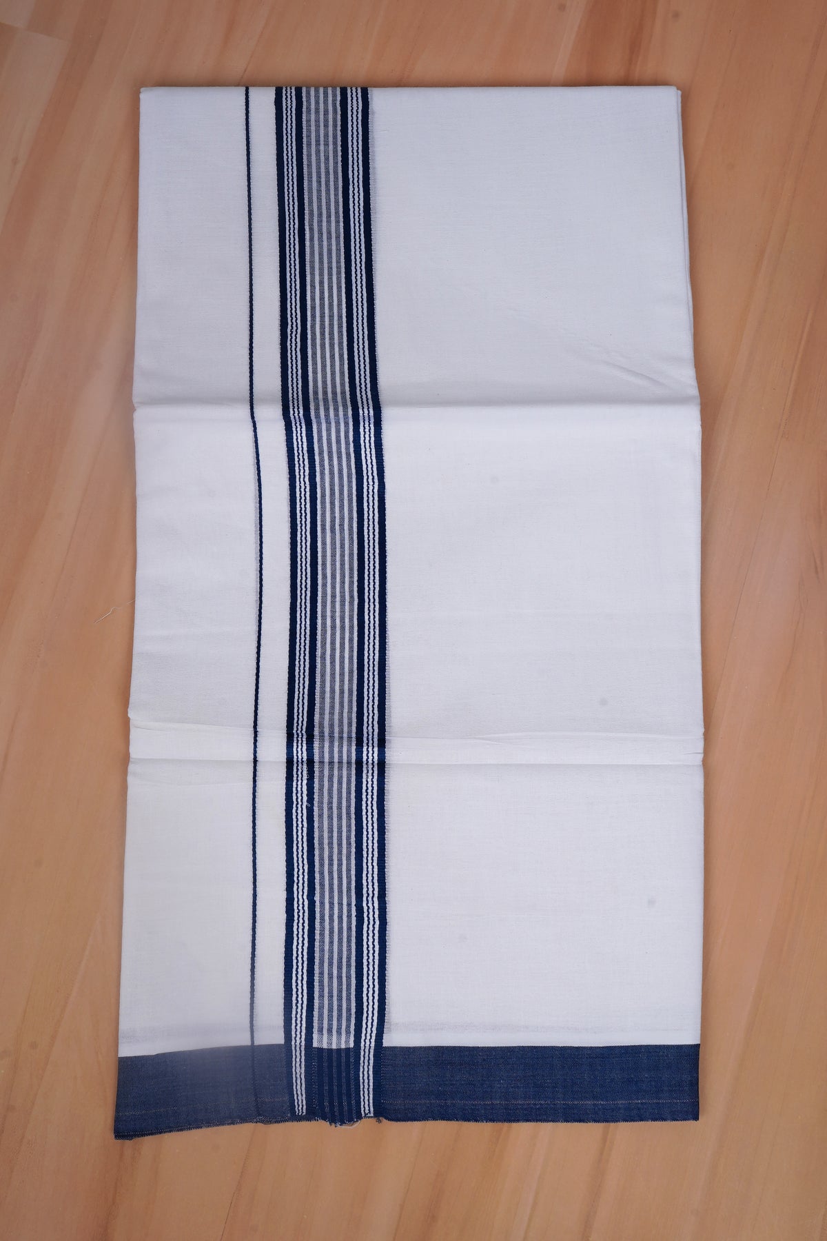 FCD-576 W/D DHOTI 3.80 MTR - Dark Blue